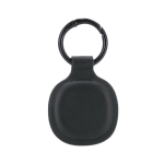 Localizzatore intelligente in pelle sintetica con doppia connessione color nero prima vista