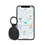 Localizzatore intelligente in pelle sintetica con doppia connessione quarta vista
