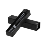 Penna premium in metallo a rotazione e ricaricabile, inchiostro blu seconda vista