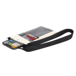 Borsa a tracolla in pelle sintetica con schermo trasparente e uso touch quinta vista