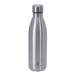 Borraccia termica in acciaio inox riciclato con tappo abbinato 500 ml color argento prima vista