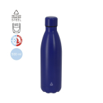 Borraccia termica in acciaio inox riciclato con tappo abbinato 500 ml