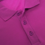 Polo donna sfiancata a manica corta in tessuto tecnico 180 g/m² quinta vista