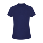 Maglietta tecnica donna manica corta raglan poliestere 135 g/m² color blu mare prima vista