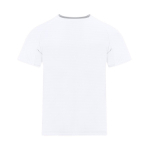 T-shirt tecnica bambino in poliestere a manica corta 135 g/m² color bianco prima vista