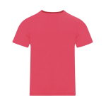 T-shirt tecnica bambino in poliestere a manica corta 135 g/m² color rosa fluorescente prima vista