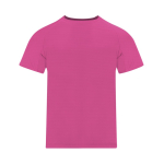 T-shirt tecnica bambino in poliestere a manica corta 135 g/m² color fucsia prima vista