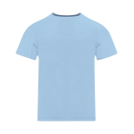T-shirt tecnica bambino in poliestere a manica corta 135 g/m² color azzurro prima vista