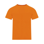 T-shirt tecnica bambino in poliestere a manica corta 135 g/m² color  arancione fluorescente prima vista