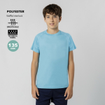 T-shirt tecnica bambino in poliestere a manica corta 135 g/m²
