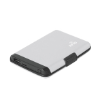Portacarte 2 in 1 con powerbank in alluminio e protezione RFID seconda vista