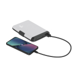 Portacarte 2 in 1 con powerbank in alluminio e protezione RFID terza vista
