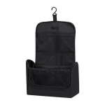 Necessaire da viaggio in similpelle con gancio di fissaggio terza vista