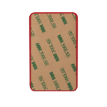 Supporto adesivo per smartphone in silicone con ventosa terza vista