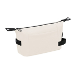 Beauty case in pelle sintetica con zip e maniglia laterale seconda vista