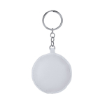 Portachiavi a forma di pallone da calcio in pelle sintetica terza vista