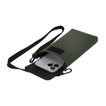 Tracolla in pelle sintetica con chiusura in velcro e tracolla regolabile terza vista