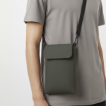 Tracolla in pelle sintetica con chiusura in velcro e tracolla regolabile sesta vista