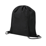 Zaino con cordini in soft nylon personalizzabile 135 g/m² seconda vista