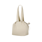 Borsa a spalla in nylon con chiusura a cordoncino regolabile 135g/m² terza vista