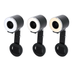 Anello luminoso con ventola in plastica ABS con supporto per cellulare 500mAh terza vista