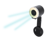 Anello luminoso con ventola in plastica ABS con supporto per cellulare 500mAh sesta vista
