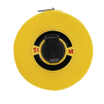 Nastro metrico con manovella e scala in cm e pollici 15 m seconda vista