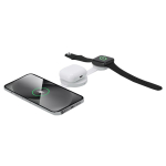 Caricatore wireless magnetico e pieghevole 3 in 1 con USB-C 15W terza vista