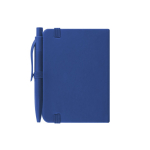 Blocco note A7 con copertina sintetica e penna abbinata quarta vista