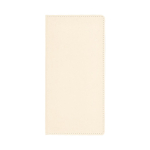 Taccuino A5 a copertina rigida con tasca interna, pagine a righe color naturale prima vista