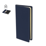 Taccuino A5 a copertina rigida con tasca interna, pagine a righe