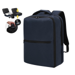 Zaino da viaggio con pompa per il vuoto integrata e fascia per trolley