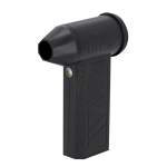 Soffiatore aspiratore portatile in plastica con batteria ricaricabile seconda vista