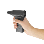 Soffiatore aspiratore portatile in plastica con batteria ricaricabile quinta vista