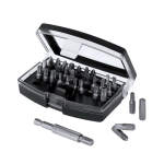 Set di utensili con custodia in plastica e punte magnetiche seconda vista