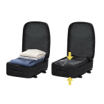 Zaino in nylon sottovuoto estensibile con pompa integrata settima vista