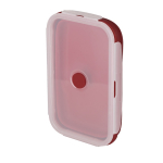 Portapranzo pieghevole con coperchio traslucido e chiusura 1,2 L terza vista