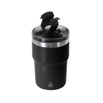 Bicchiere termico da asporto a doppia parete con chiusura ermetica 350 ml seconda vista