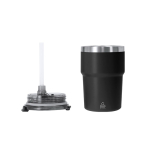 Bicchiere termico da asporto a doppia parete con chiusura ermetica 350 ml terza vista