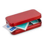 Kit di pronto soccorso in scatola metallica con standard europeo color rosso