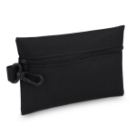 Kit di pronto soccorso in borsa di poliestere da 14 pezzi color nero seconda vista