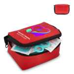 Kit di pronto soccorso con velcro conforme alla normativa europea