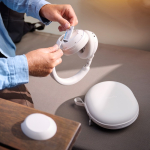 Cuffie wireless con cancellazione del rumore Philips 50h color bianco ottava vista