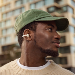 Auricolari open-ear resistenti al sudore a marchio Philips color bianco quarta vista