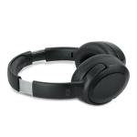 Cuffie con cuscinetti morbidi e microfono con funzione mute color nero terza vista