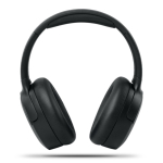 Cuffie con cuscinetti morbidi e microfono con funzione mute color nero quinta vista