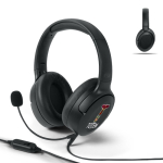Cuffie con cuscinetti morbidi e microfono con funzione mute
