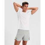 Pantalone da running uomo traspirante in poliestere 110 g/m² Roly Direct Thema color grigio vista dettaglio 1