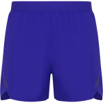Pantalone da running uomo traspirante in poliestere 110 g/m² Roly Direct Thema color blu reale prima vista d'uso