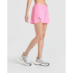 Pantaloncini da running in poliestere traspirante da donna 110 g/m² Roly Direct Stratos color rosa pastello terza vista d'uso